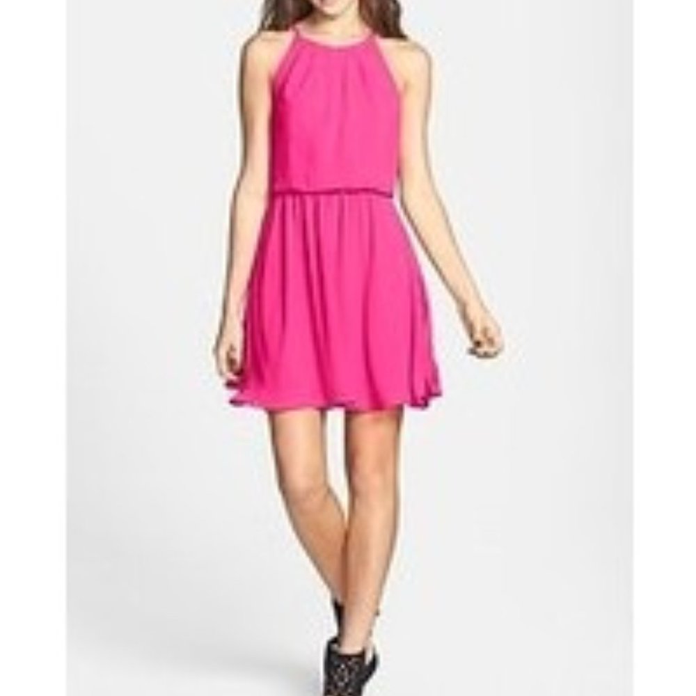 Bright Pink Lush Dress